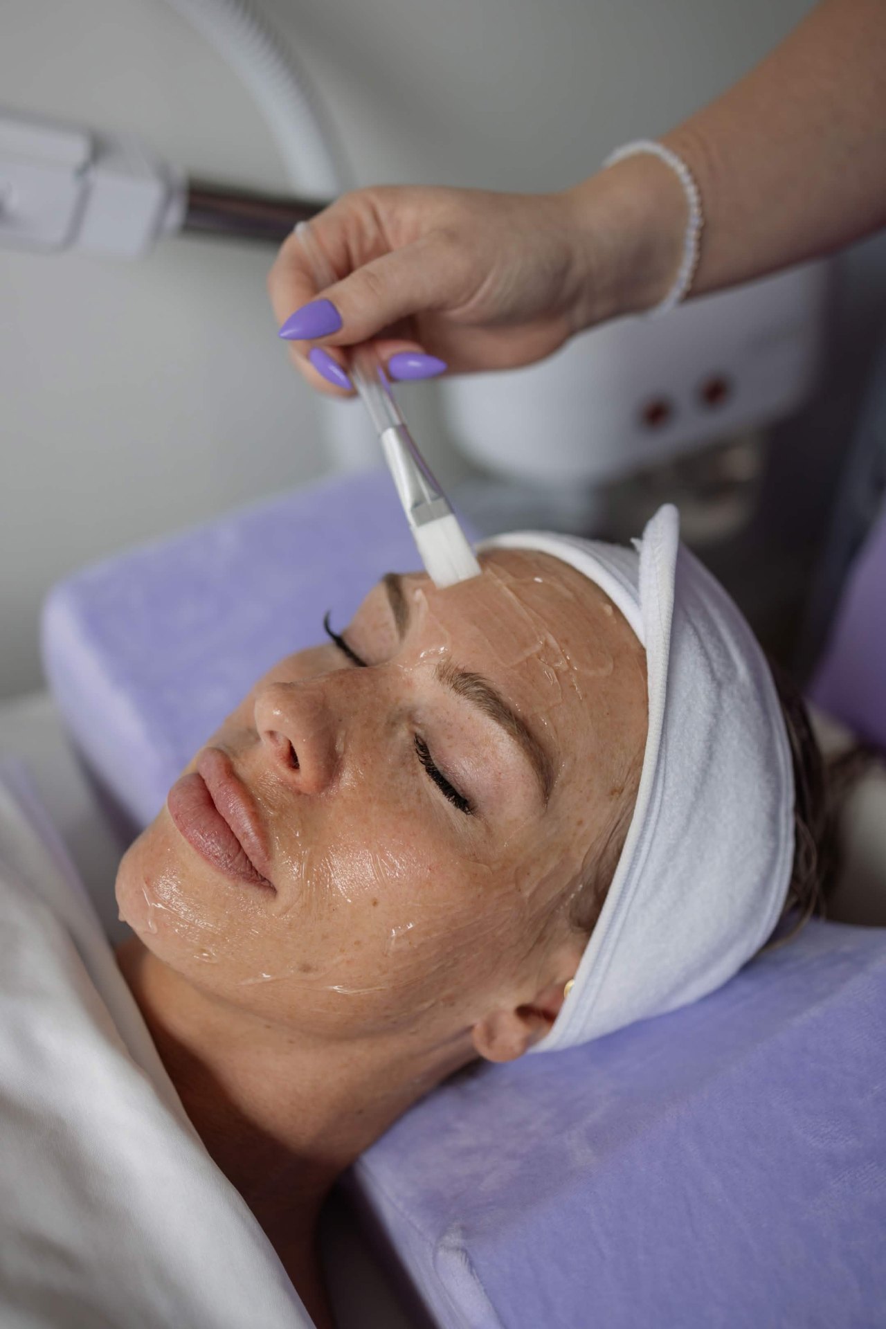 A glowing skin moment captured at the studio